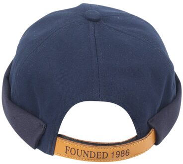 Mannen Vrouwen Hoed Toevallige Docker Sailor Cap Monteur Brimless Cap Effen Kleur Hoed Streetwear Hoeden Snapback Caps Gorra Hombre Casquett Marineblauw