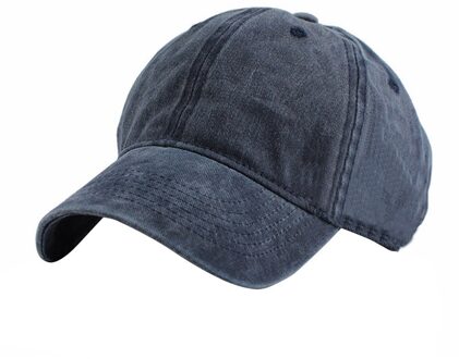 Mannen Vrouwen Klassieke Stijl Baseball Cap Alle Katoen Gemaakt Verstelbare Mannen Vrouwen Lage Hoed Casual Effen Kleur Baseball Cap Hip hop Caps marine