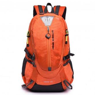 Mannen Vrouwen Leisure Rits Rugzak Draagbare Outdoor Wandelen Reizen Dagrugzak Bag Jogging Running Marathon-Klimmen Fietsen geel