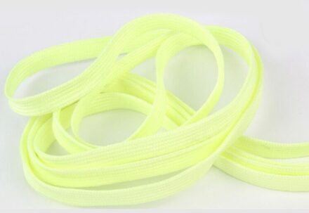 Mannen Vrouwen Lichtgevende Schoenveter Glowing Led Fluorescerende Schoenveters Casual Sportschoenen Strings Veters Voor Sneakers 1 Paar Unisex licht geel