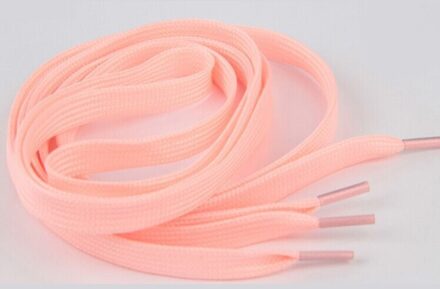 Mannen Vrouwen Lichtgevende Schoenveter Glowing Led Fluorescerende Schoenveters Casual Sportschoenen Strings Veters Voor Sneakers 1 Paar Unisex Roze