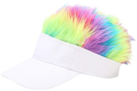 Mannen Vrouwen Multicolour Piekte Baseball Cap Mode Hoeden Hoed Voor Vrouwelijke En Mannelijke Czapka Z daszkiem wit