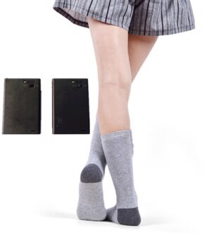 Mannen Vrouwen Oplaadbare Veilig Voet Warmer Universal Duurzaam Drie Versnellingen Verwarmde Sokken Verstelbare Temperatuur Elektrische Droge Batterij grijs / 1