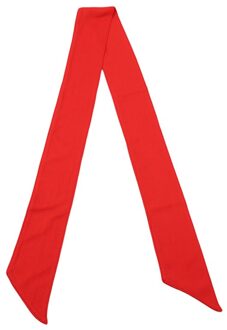 Mannen Vrouwen Outdoor Sport Zweetband Hoofdband Yoga Gym Effen Kleur Hoofdband Running Tennis Fitness Hoofd Zweet Bands rood