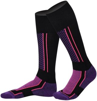 Mannen Vrouwen Thermische Ski Sokken Dik Katoen Warme Snowboarden Fietsen Outdoor Sport Been Warmer