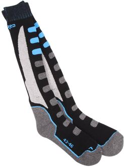 Mannen Vrouwen Winter Warm Thermische Ski Sokken Dikke Katoenen Sport Snowboard Fietsen Skiën Voetbal Sokken Thermosocks Beenwarmers Sok zwart 43-46