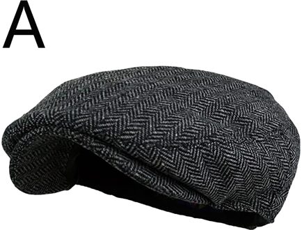 Mannen Vrouwen Zachte Plaid Baretten Eenvoudige Retro Casul Ademend Hoeden Voor Vrouwen Mannen Vintage Modieuze Winter Warm Comfort Baret