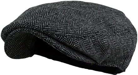 Mannen Vrouwen Zachte Plaid Baretten Eenvoudige Retro Casul Ademend Hoeden Voor Vrouwen Mannen Vintage Modieuze Winter Warm Comfort Baret