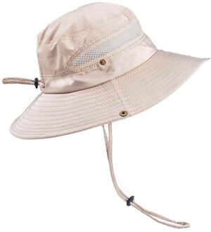 Mannen & Vrouwen Zomer Zon Cap Met Uv-bescherming Upf 50 Outdoor Emmer Hoed Voor Vissen Strand Wandelen Camping Tuinieren & Varen