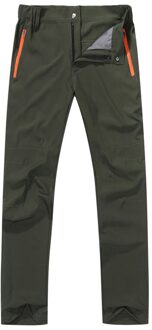 Mannen Wandelen Broek Sneldrogende Broek Heren Bergbeklimmen Outdoor Broek Mannelijke Reizen/Vissen/Trekking Broek Stretch Wandelen broek leger groen / M