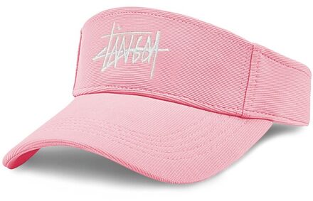 Mannen Web Celebrity Eend Tong Zonnehoed Met Lege Tennis Cap Zonnekleppen Voor Vrouwen roze