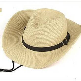 Mannen Western Cowboy Hoeden Opvouwbare Anti-Plundering Strooien Hoed Strand Zonnehoed Grote Rand Hoed Zomer hoed 3