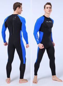 Mannen Wetsuit Full Body Pak Super Stretch Duikpak Zwemmen Surf Snorkelen Badmode Sport Scuba Badpakken Jumpsuit Pianka 911 L2