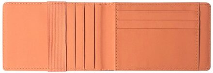 Mannen Zakelijke Creditcard Set Mode Casual Lederen Multi-Card Kaarthouder Portemonnee Soft Skin Kaarthouder Pakket Kaart portemonnee # Y3 Oranje