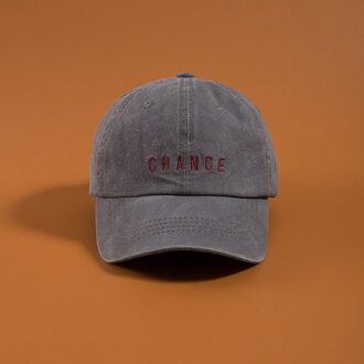 Mannen Zomer Gewassen Baseball Cap Denim Caps Napback Mannelijke Glof Hoed Basketbal Hoeden Voor Mannen Vrouwen Brief Cap Gebogen Rand hoed licht grijs