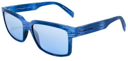 Mannen Zonnebril 55/17/140 mm Acetaat Blauw - One Size