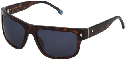 Mannen Zonnebril 58/18/135 mm Acetaat Bruin