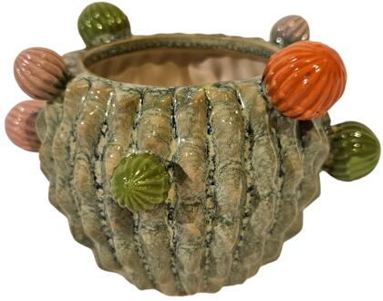 mansion atmosphere Bloempot cactus 16,5x16,5x10,5cm beige