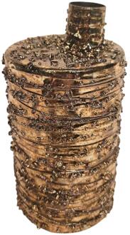 mansion atmosphere Kandelaar Blared goud 8x8x15cm