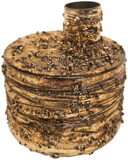 mansion atmosphere Kandelaar Blared goud 8x8x8cm