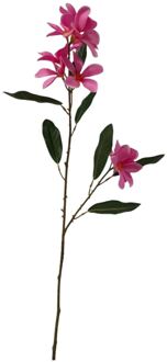mansion atmosphere Kunstbloem Plumeria 86x10x10cm roze