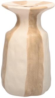 mansion atmosphere Vaas Larisa crème/wit 15,3x15,3x26cm