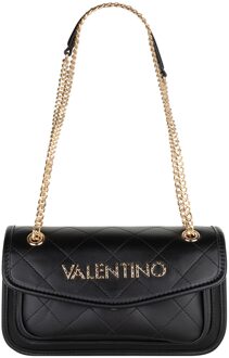 Mansion flap crossbody tas nero Zwart