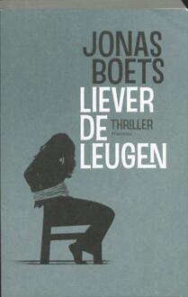 Manteau Liever de leugen - eBook Jonas Boets (9460412203)