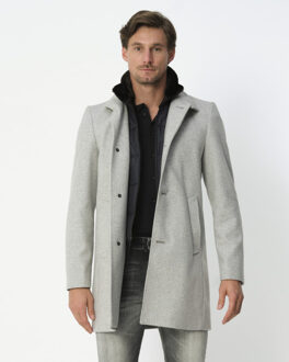 Mantel - maat 50 Grijs