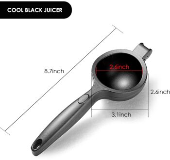 Manual Citrus Juicer Citruspers Lemon Press Citruspers Keuken Gadgets En Accessoires Keuken Gereedschap Oranje Juicer zwart