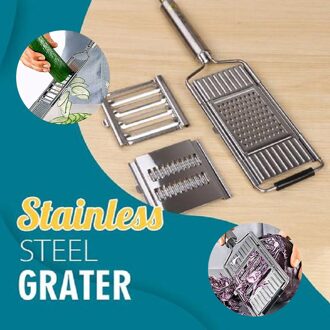 Manual Grater Non Slip Potato Carrot With Handle Stainless Steel Portable Vegetable Slicer Multi Purpose Home Shredder Cutter