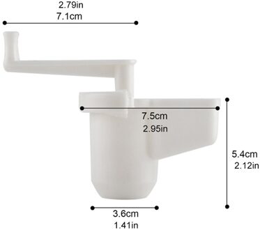Manual Knoflook Eetstokjes Gereedschappen Knoflook Grinder Gember Knoflook Mixer Hand Aangezwengeld Knoflook Machine Keuken Utility Gadget