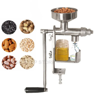 Manual Oil Press Machine Household Oil Extractor Peanut Nuts Seeds Oil Press Machine