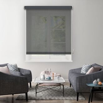 Manueel Lichtdoorlatend Rolgordijn Antraciet 1793150x190cm