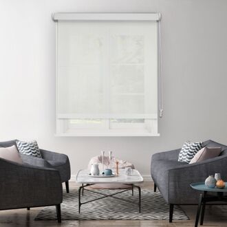 Manueel Lichtdoorlatend Rolgordijn Wit 1791 210x190cm