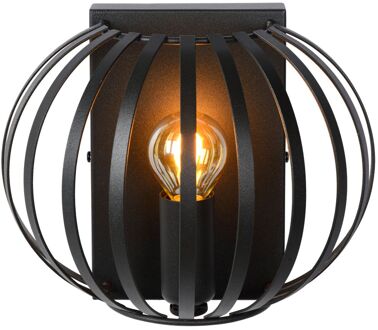 MANUELA Wandlamp 1xE14 - Zwart