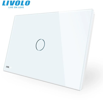 Manufacturer, Livolo Wall Switch VL-C903-11,3-gang 110~220V Crystal Glass Panel,AU/US Standard Touch Screen Control Wall Light