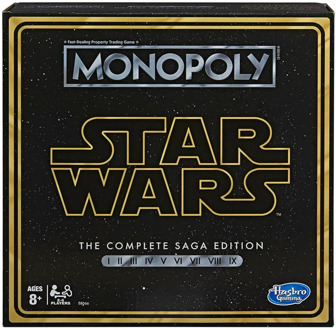 many Hasbro Monopoly Star Wars Complete Saga Board Game Toy Card Game Kid Gift Board role-playing Monopoly games toys