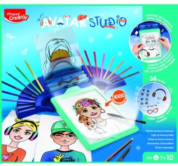 Maped creativ avatar studio lumi board - lichtgevende tekenset