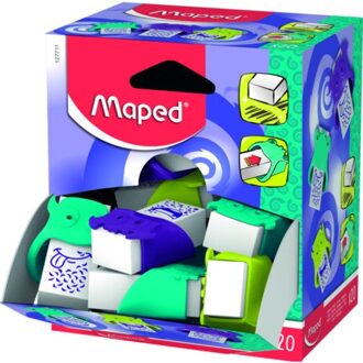 Maped gum little monster, assorti