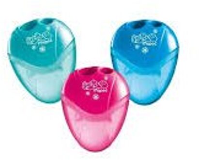 Maped potloodslijper igloo linkshandig, assorti