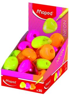 Maped puntenslijper igloo neon, 1-gaats, assorti