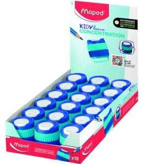 Maped puntenslijper kidy learn concentration, 1-gaats