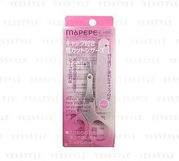 Mapepe Eyebrow Cut Scissors With Cap 1 pc
