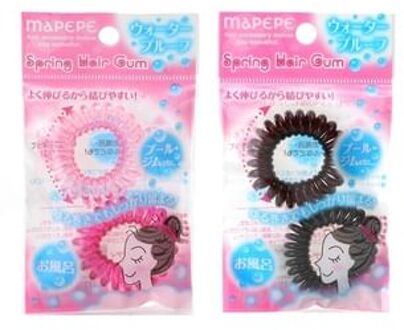 Mapepe Hair Coil Black & Brown - 2 pcs