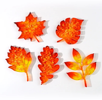 Maple Leaf Silicone Molds Crystal Resin Molds Casting Coaster DIY Coasters Mould Jewelry Making Tool Christmas Tree Coaster Mold