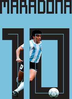 Maradona 10 (Gallery Style)