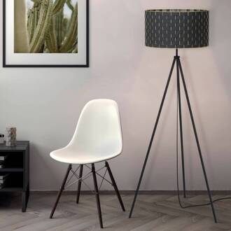 Marasales Vloerlamp - E27 - 149 cm - Zwart/Koper