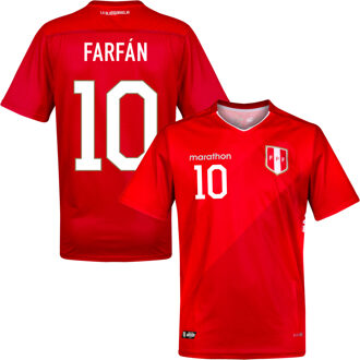 Marathon Peru Shirt Uit 2019-2020 + Farfan 10 (Fan Style) - S