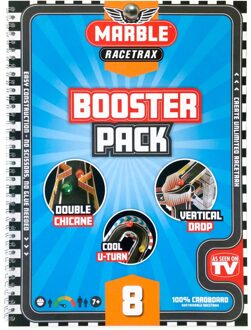 Marble Racetrax Knikkerbaan - Racebaan - Booster Pack - Uitbreidingspakket - 8 Sheets